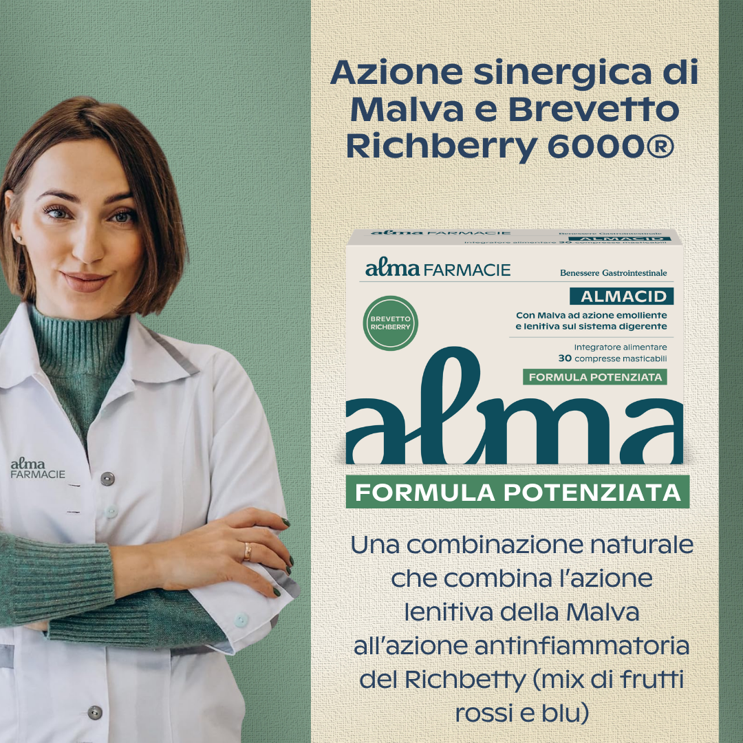 ALMACID ACIDITÀ COMPRESSE