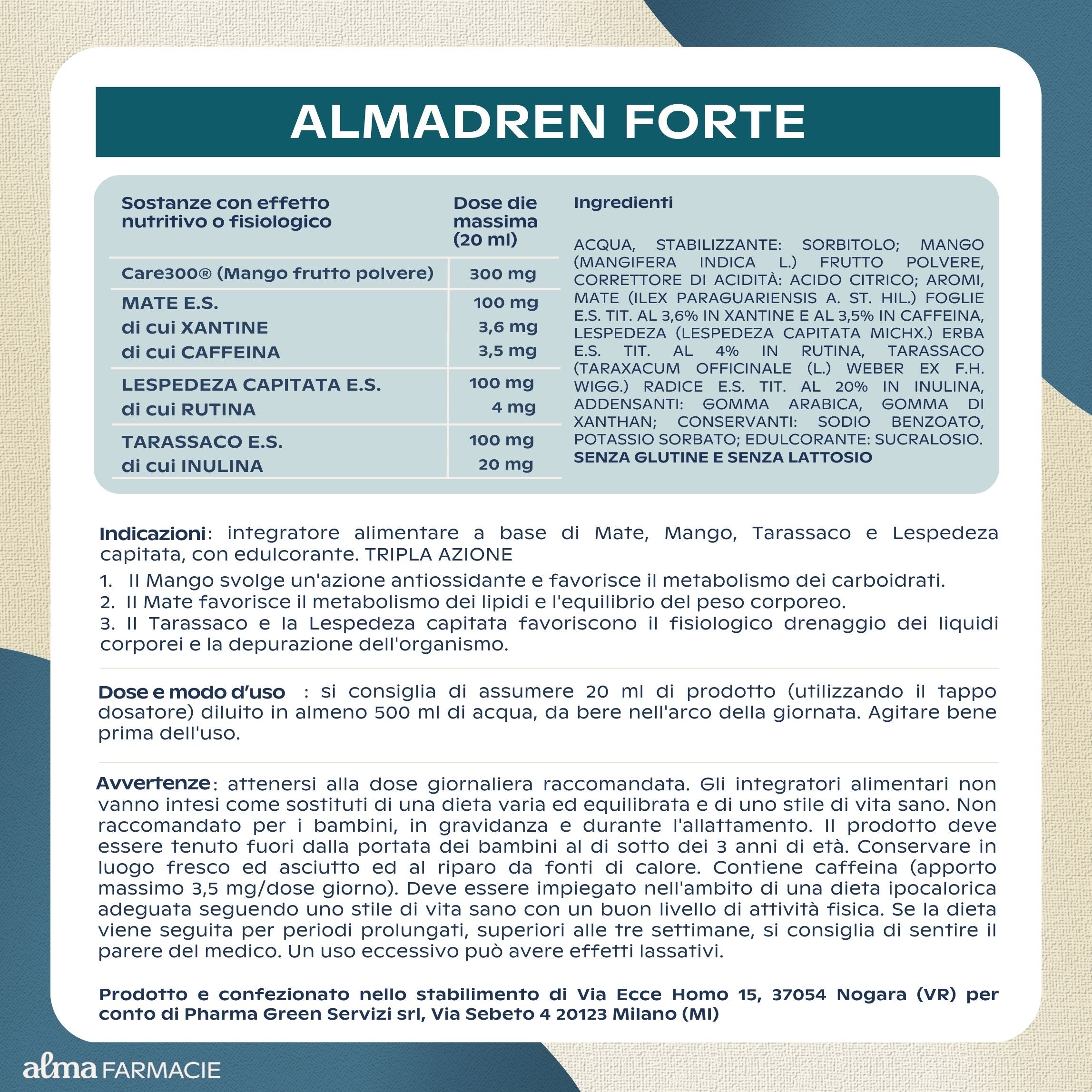 ALMADREN FORTE DRENANTE