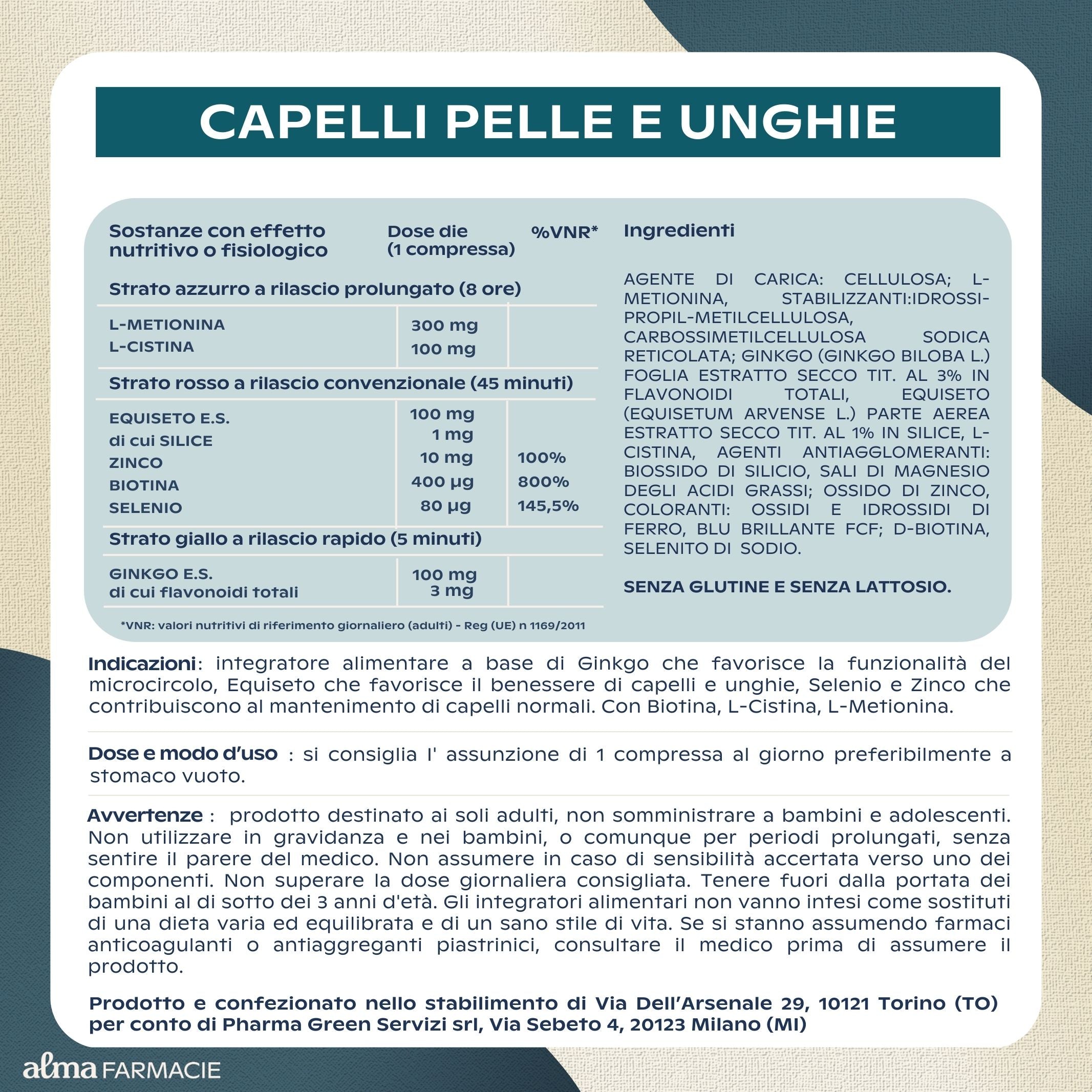 CAPELLI PELLE UNGHIE
