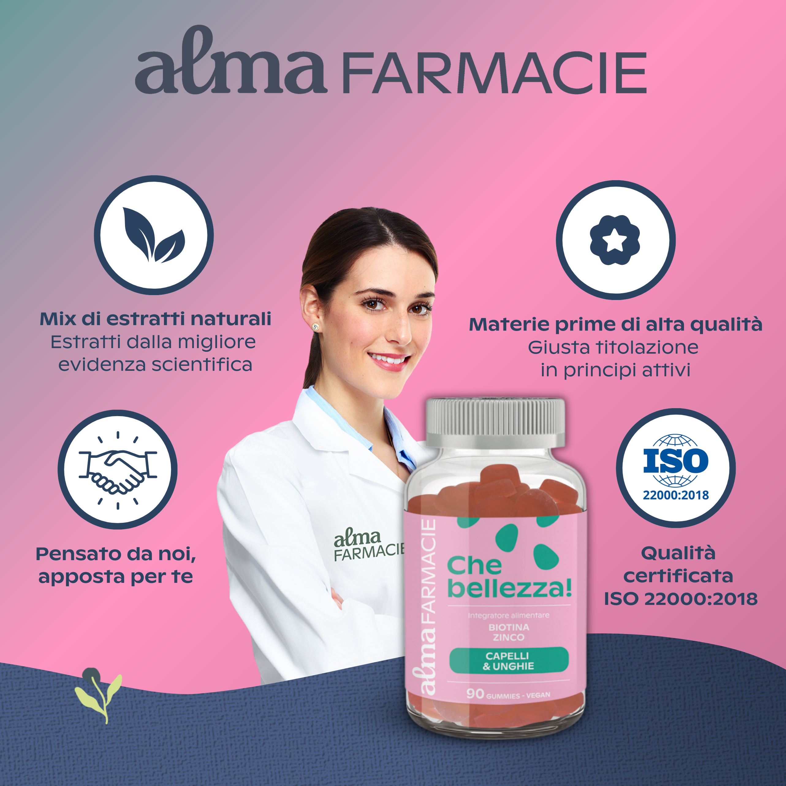 CHE BELLEZZA 90 GUMMIES