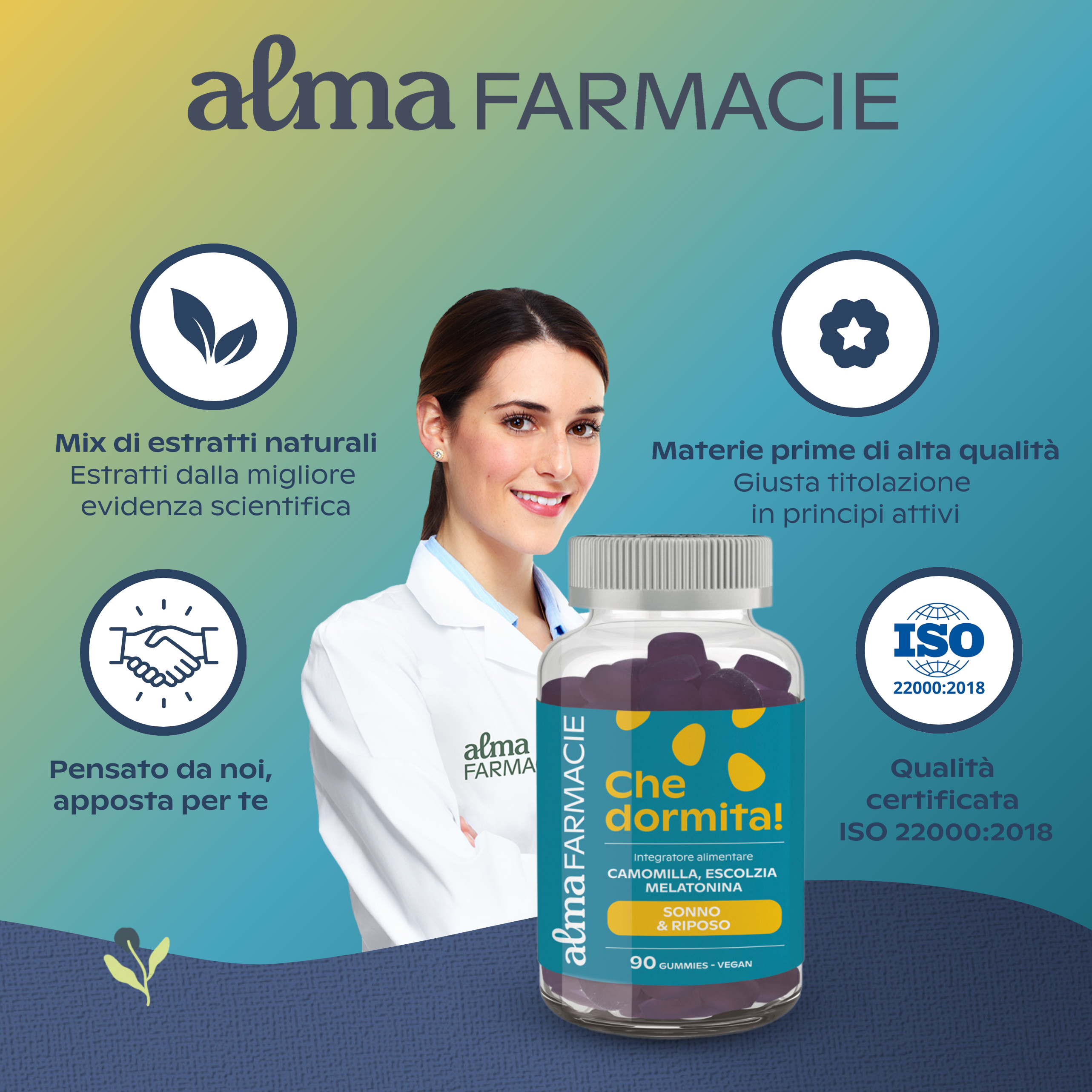 CHE DORMITA 90 GUMMIES
