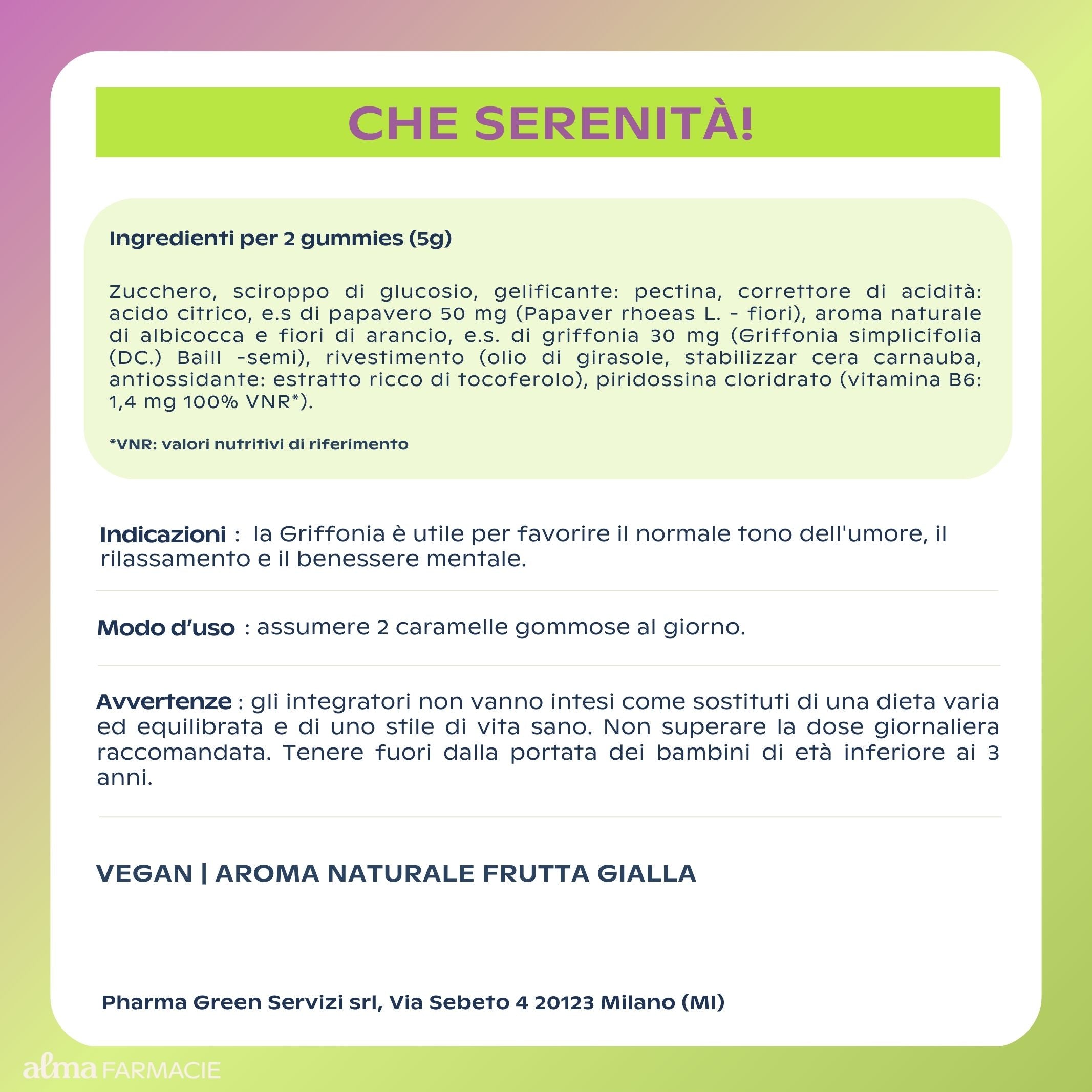 CHE SERENITÀ 90 GUMMIES