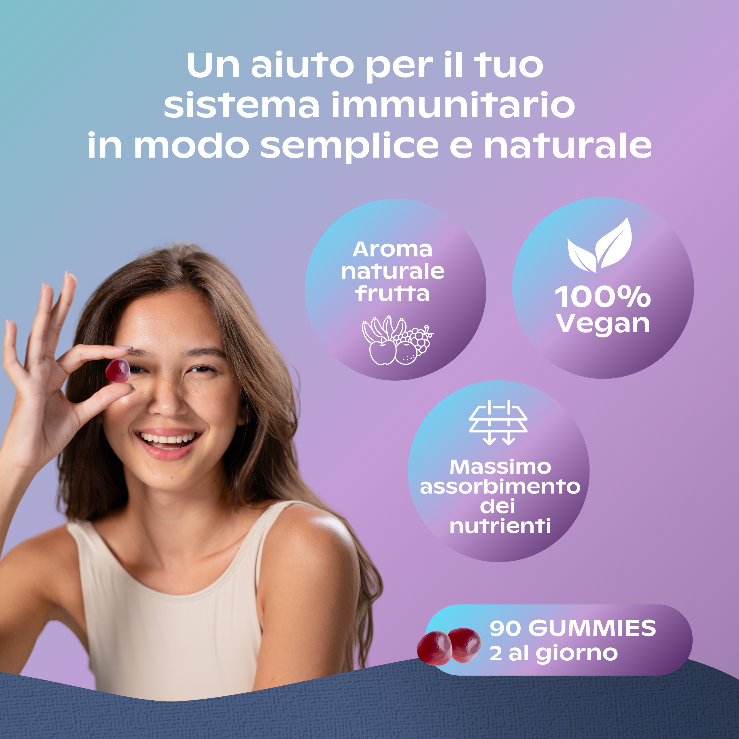 CHE DIFESE 90 GUMMIES