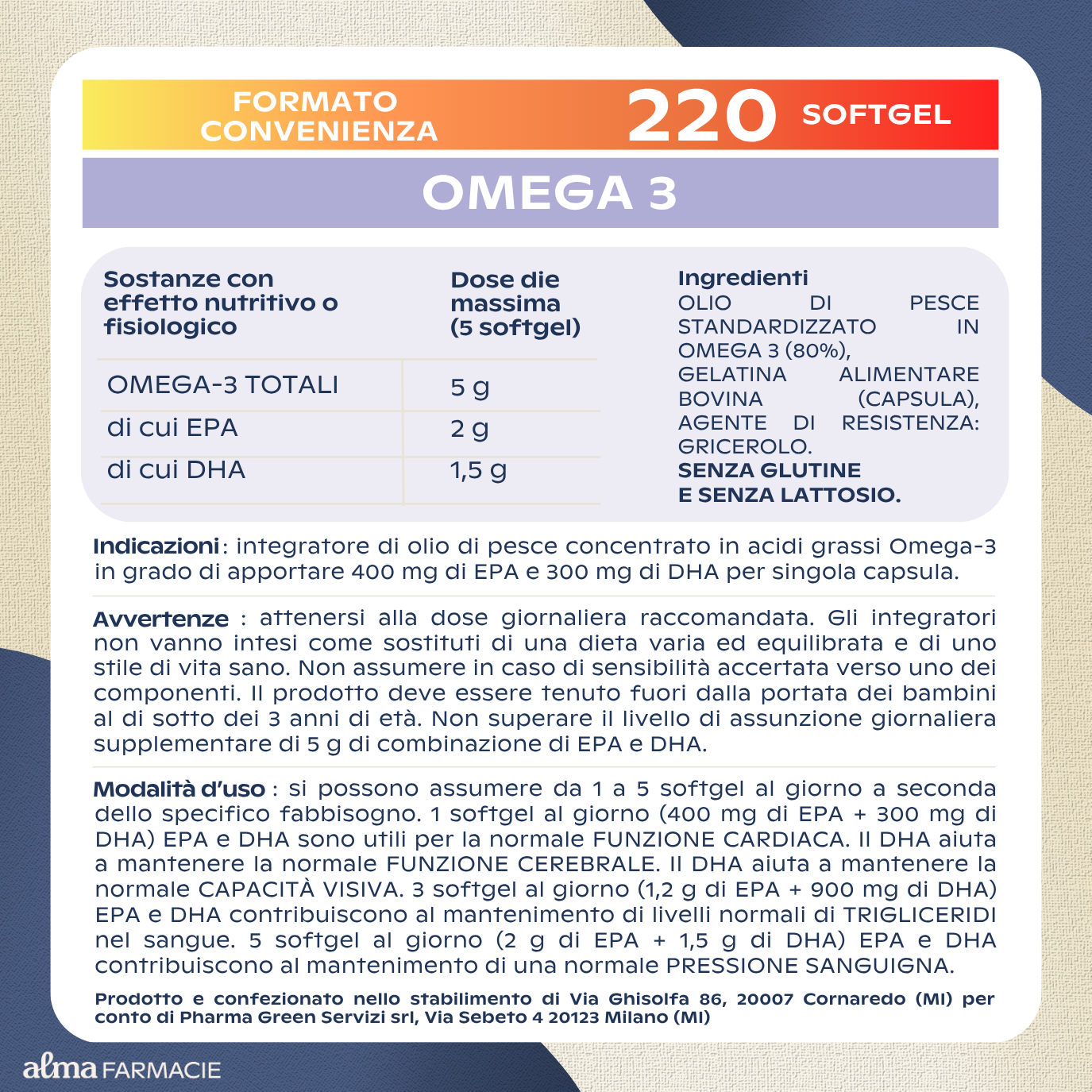 OMEGA 3 MAXI FORMATO