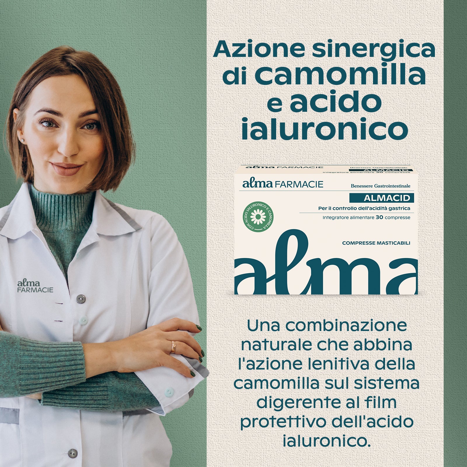 ALMACID ACIDITÀ COMPRESSE
