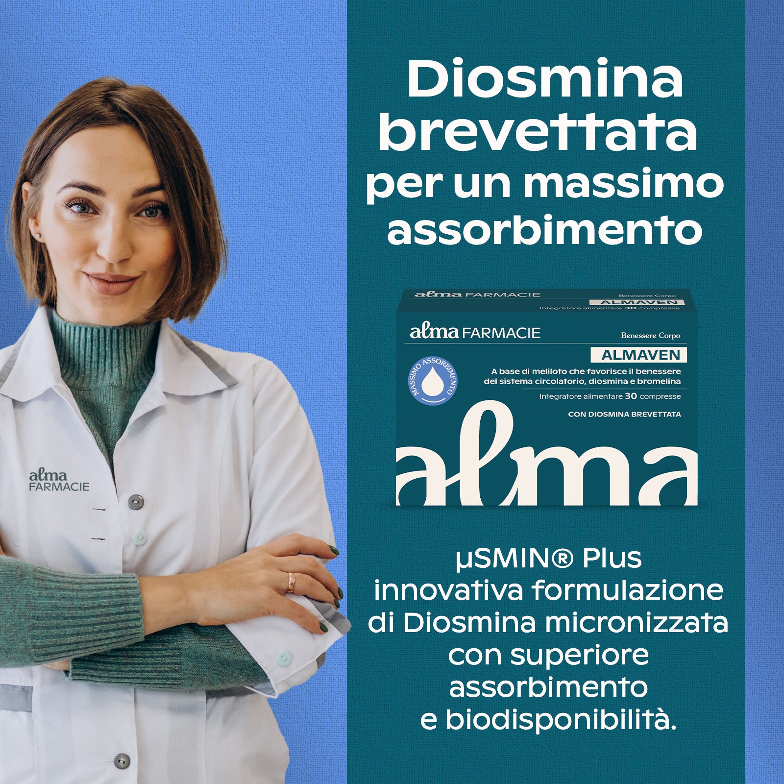 ALMAVEN CON DIOSMINA