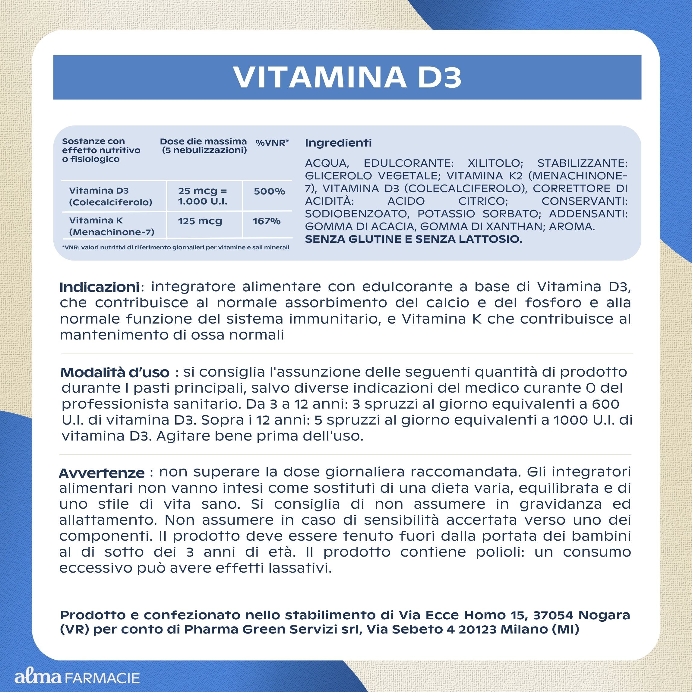 VITAMINA D3 SPRAY