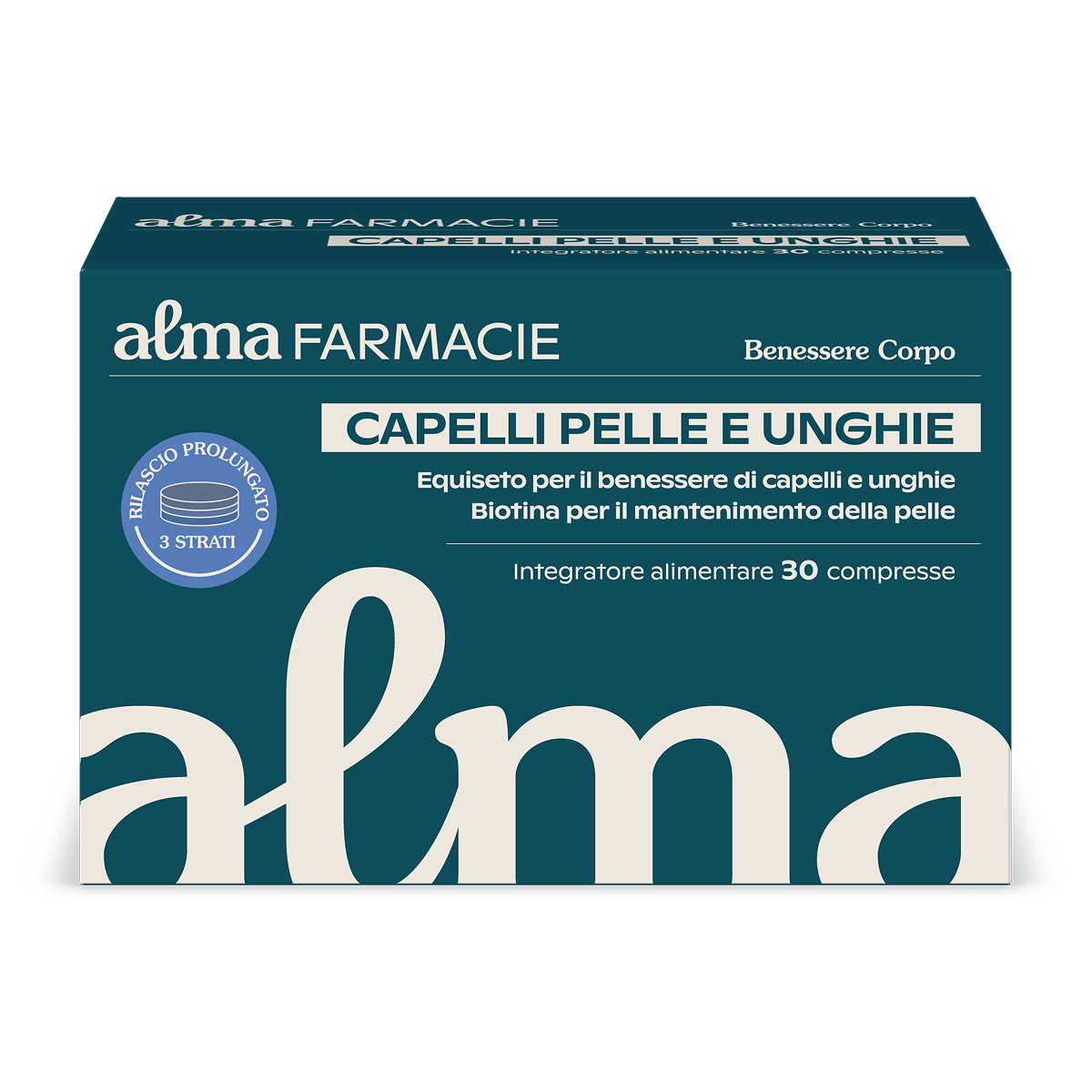 AF CAPELLI PELLE UNGHIE 30CPR